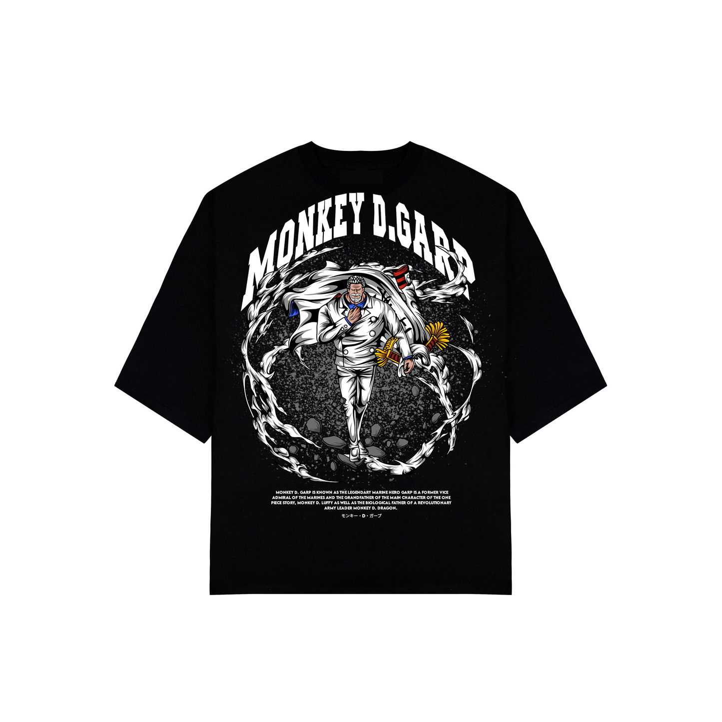 HUGGTALK - Black Unisex Oversized Tees #Z3H7T