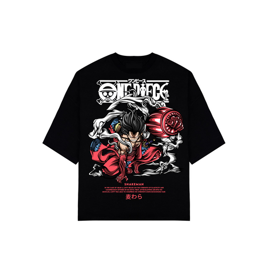 HUGGTALK - Black Unisex Oversized Tees #T4G0N