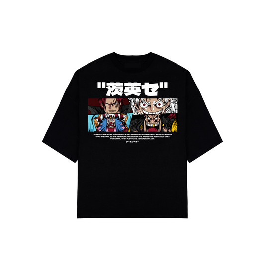 HUGGTALK - Black Unisex Oversized Tees #7A3K2